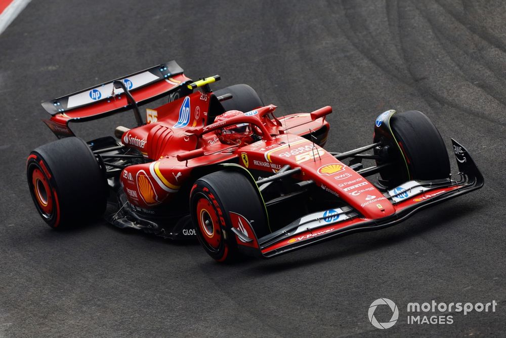 Sainz logra la pole en México F1 con Checo Pérez y Colapinto afuera en Q1