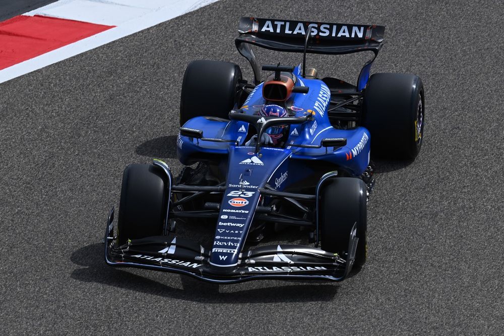 Williams took pride in being the first car to hit the track on pre-season testing last year