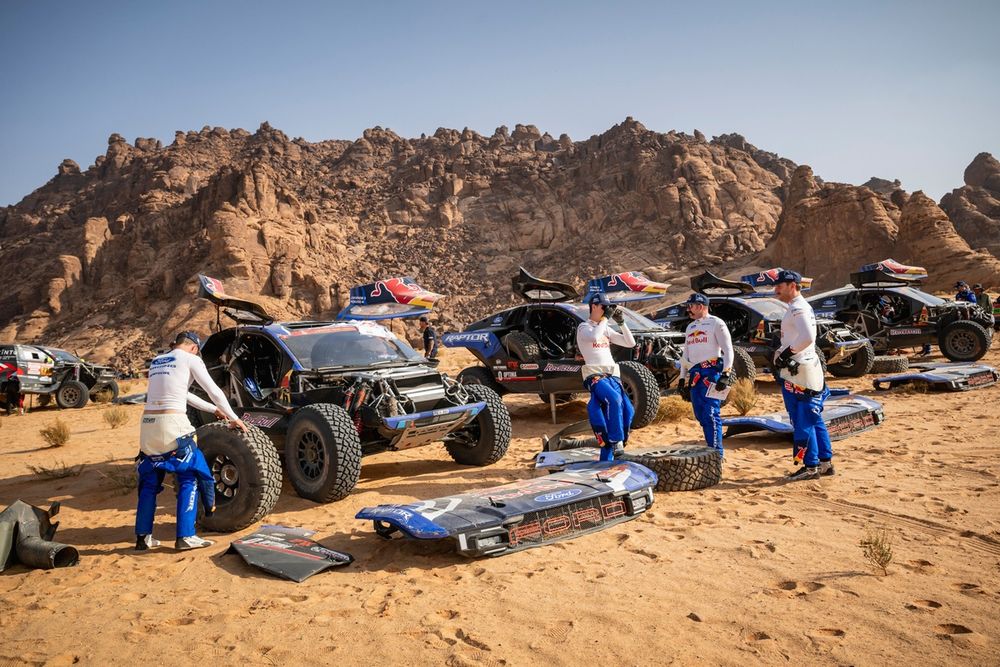 Зона команды Ford M-Sport