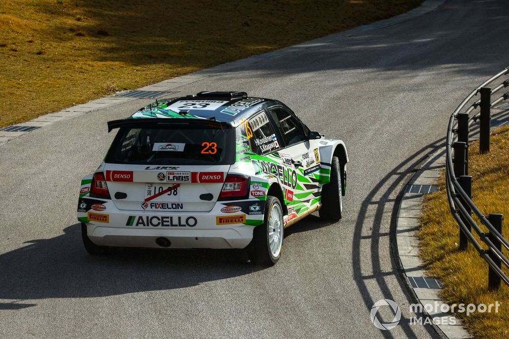 Heikki Kovalainen, Sae Kitagawa, Skoda Fabia Rally2
