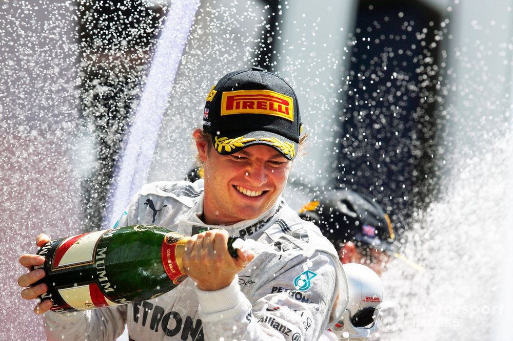 Race winner Nico Rosberg, Mercedes AMG
