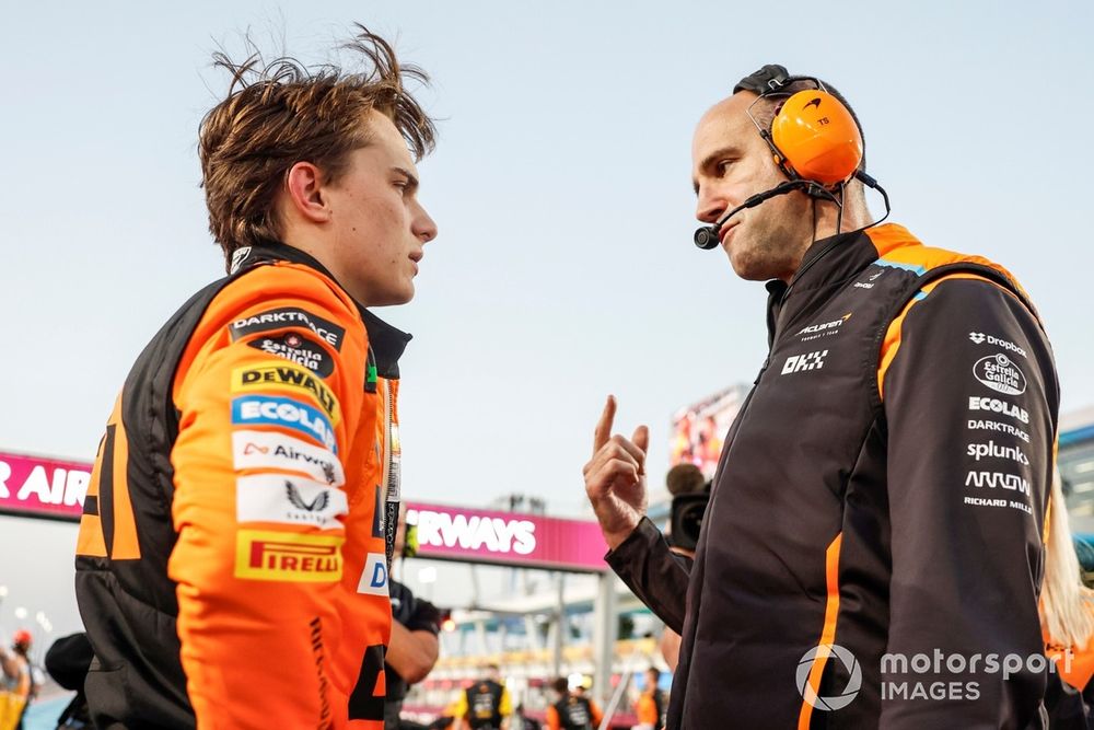 Tom Stallard en Oscar Piastri.