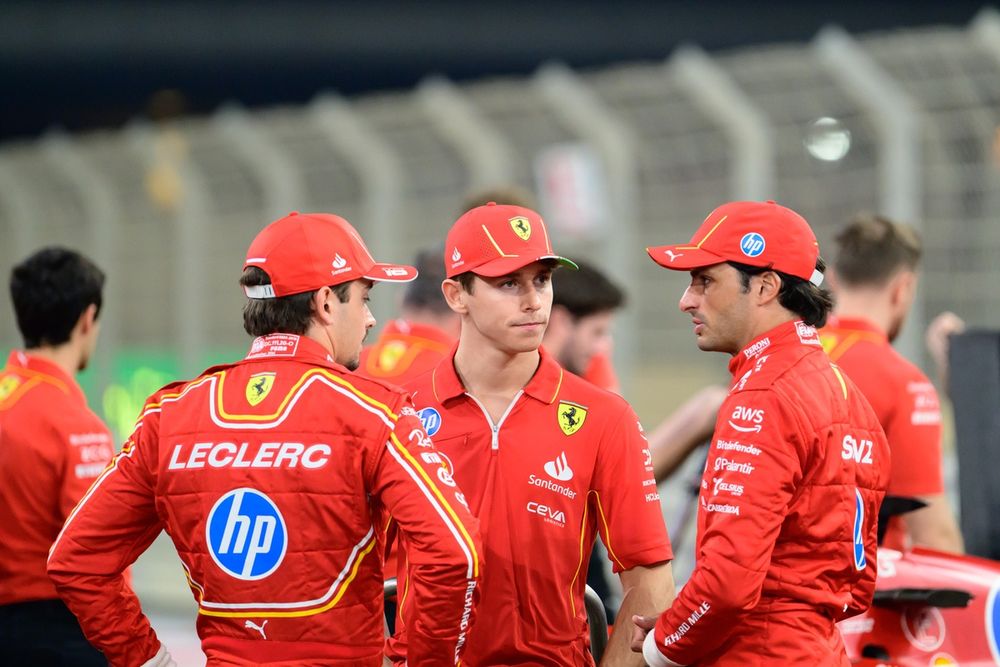 Charles Leclerc, Arthur Leclerc, Carlos Sainz, Ferrari