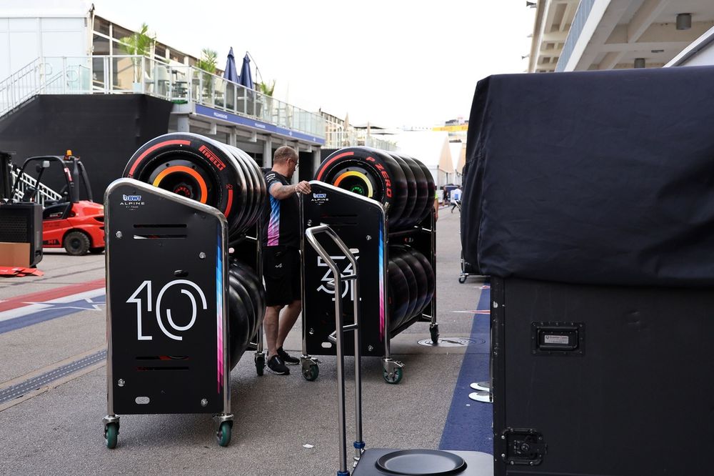 Les pneus Pirelli chez Alpine