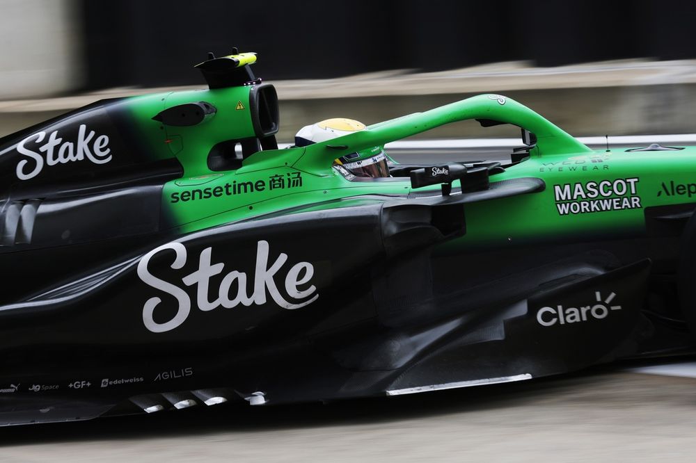 Gabriel Bortoleto, Sauber, Pirelli test Silverstone