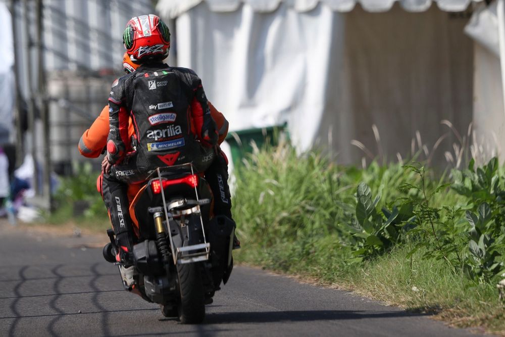 Was it just pure speed in sector two that factored into Bezzecchi running into Marquez?