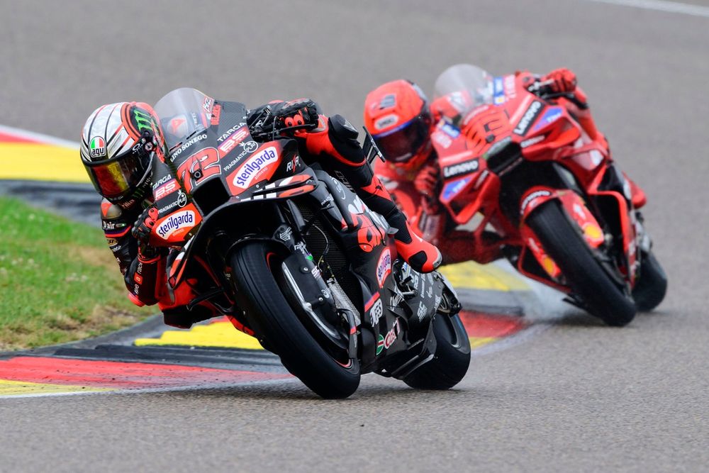 Marco Bezzecchi a tenu 14 tours en tête.