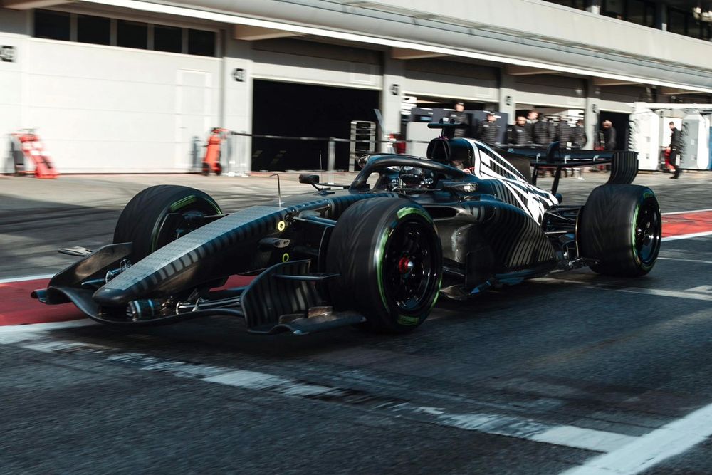 Valtteri Bottas in actie voor Cadillac-Ferrari F1