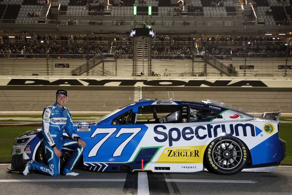 Carson Hocevar, No. 77 Spire Motorsports Chevrolet