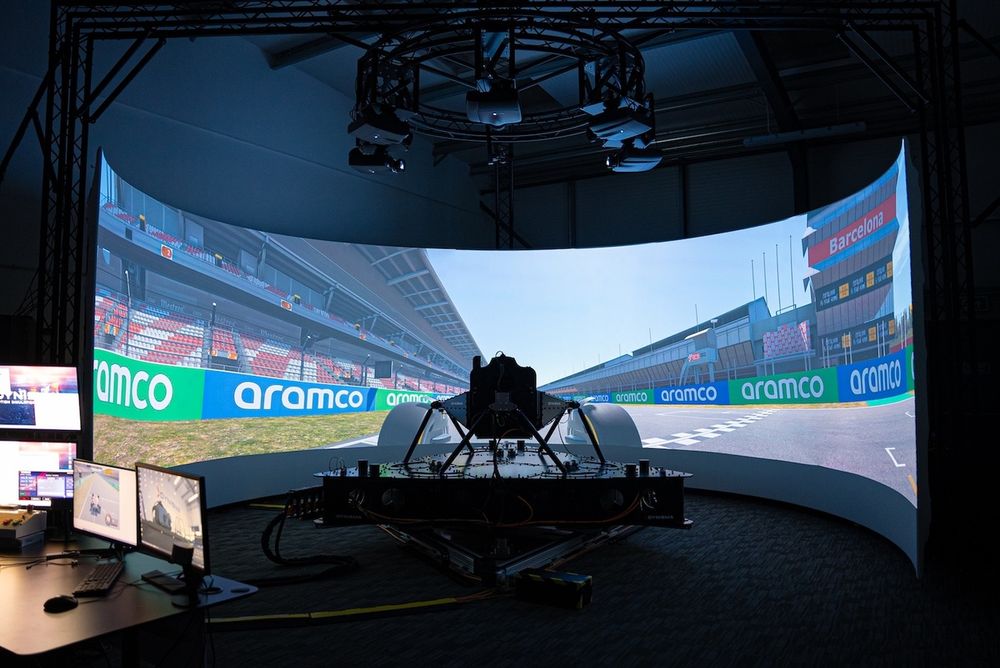 Uno dei simulatori sviluppati da Dynisma 