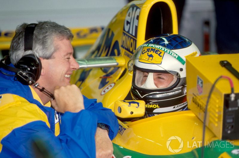 Pat Symonds, versenymérnök Michael Schumacher -nél, Benetton B193B