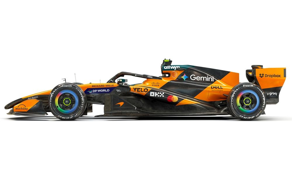 Pintura McLaren MCL40 