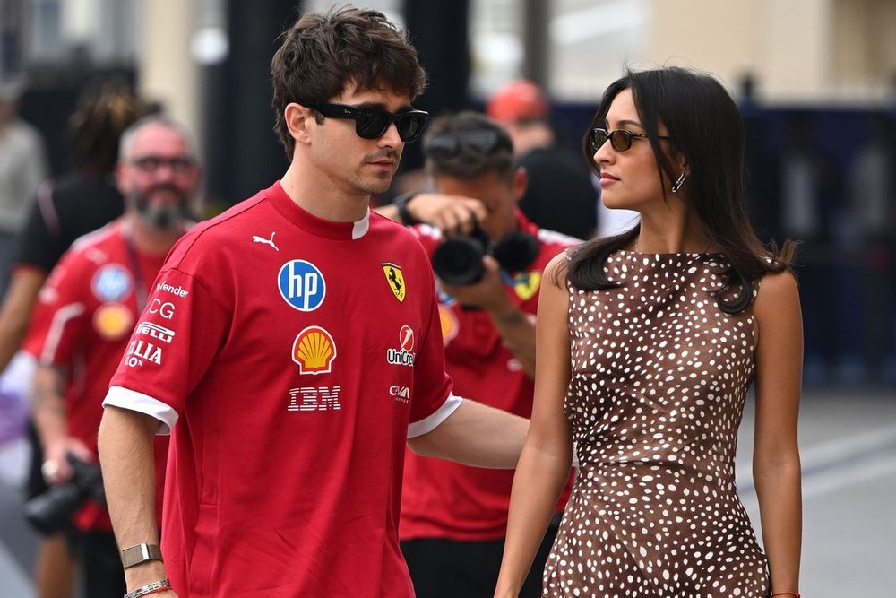 Did Charles Leclerc and Alexandra Saint Mleux just get married in secret?