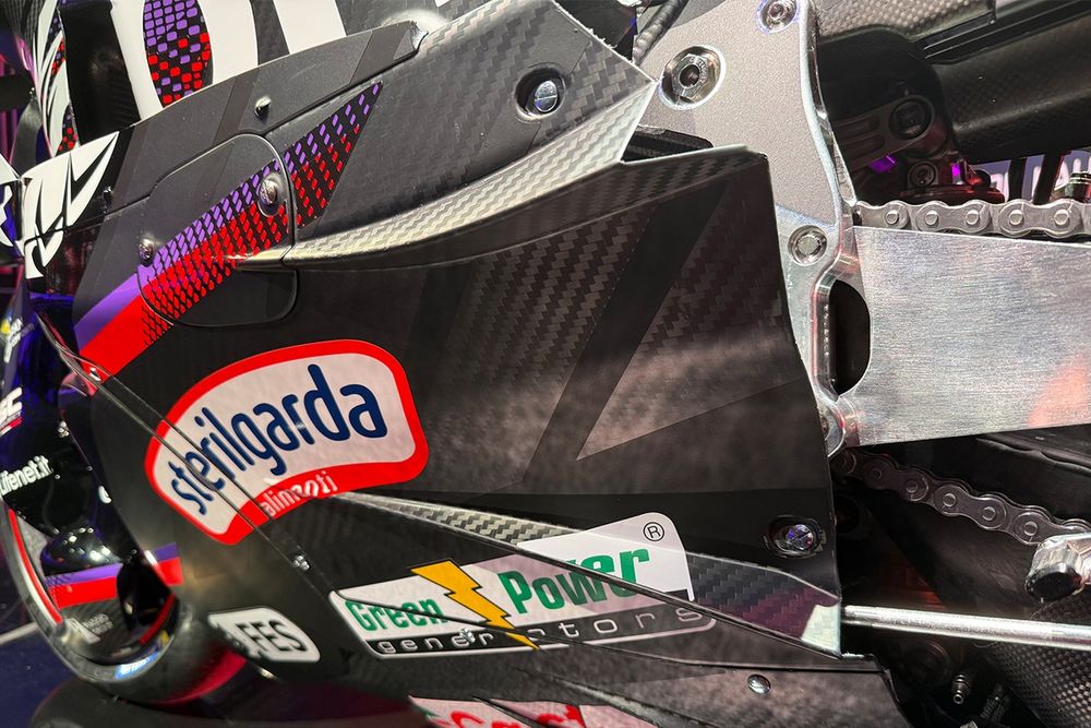 Aprilia RS-GP26, dettaglio del 