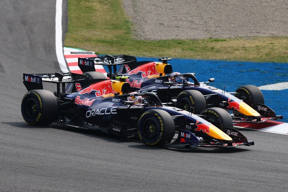 Max Verstappen, Red Bull Racing, Isack Hadjar, Red Bull Racing