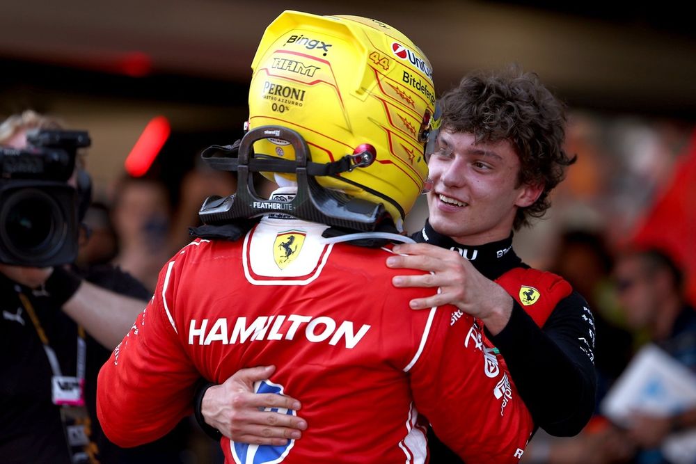 Andrea Kimi Antonelli, Mercedes, Lewis Hamilton, Ferrari