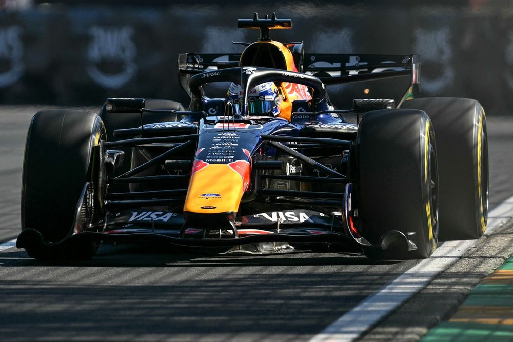 Max Verstappen had een mindere tweede vrije training. 
