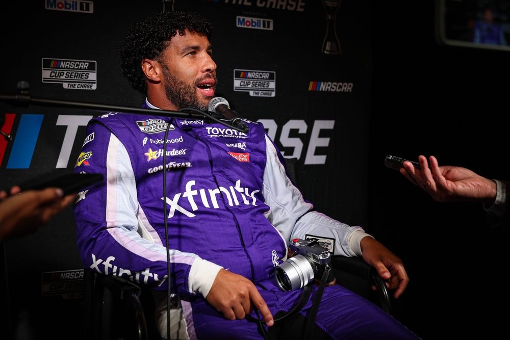 Bubba Wallace at 'The Chase' Media Day, 23XI Racing