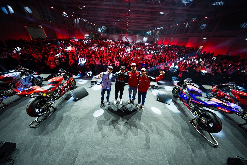 Marc Marquez, Gresini Racing, Jorge Martin, Pramac Racing, Francesco Bagnaia, Ducati Team, Enea Bastianini, Ducati Team