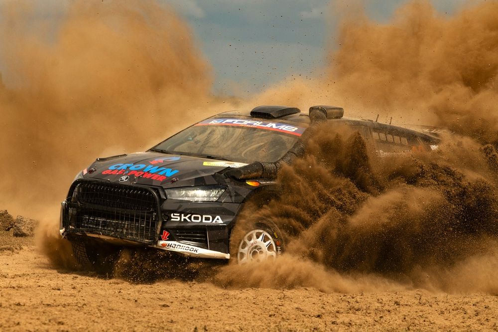 Gus Greensmith, Jonas Andersson, Toksport WRT Skoda Fabia RS Rally2