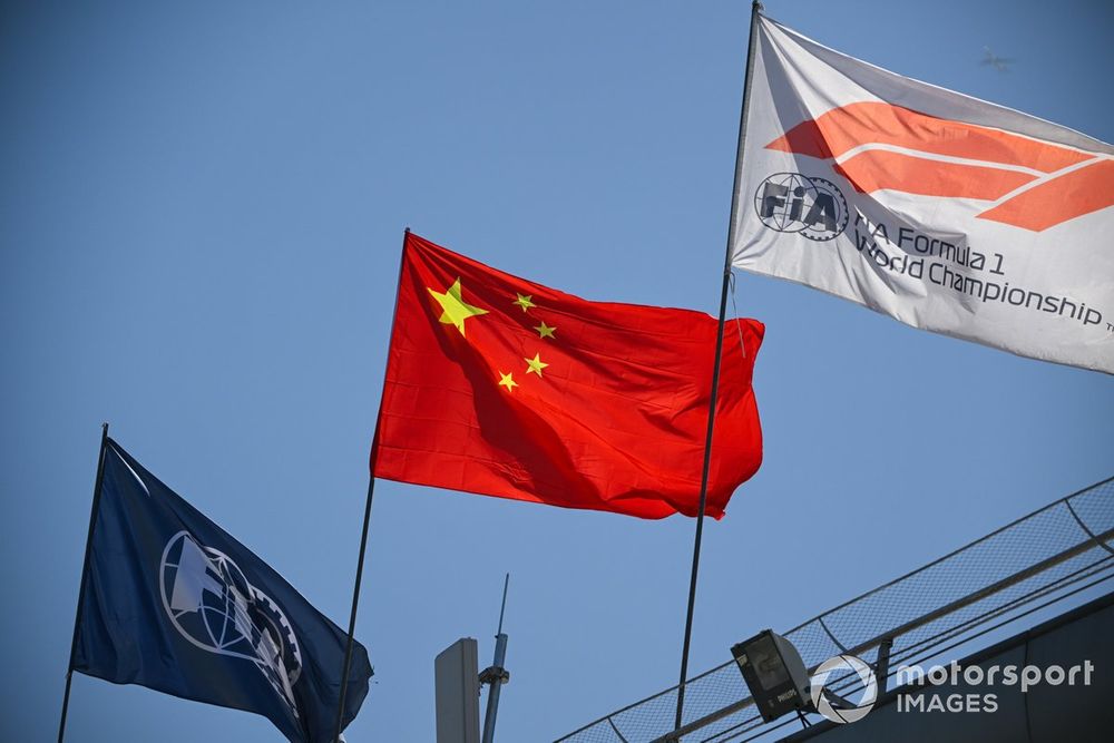 Bandiera della Cina, FIA, F1