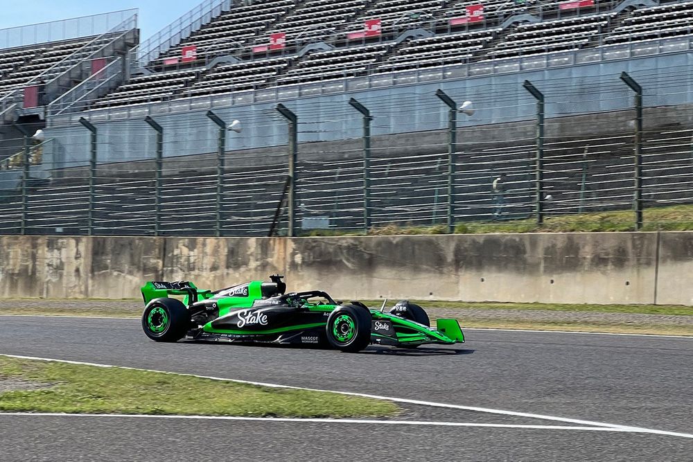 Valtteri Bottas, Kick Sauber C44, test Pirelli a Suzuka 