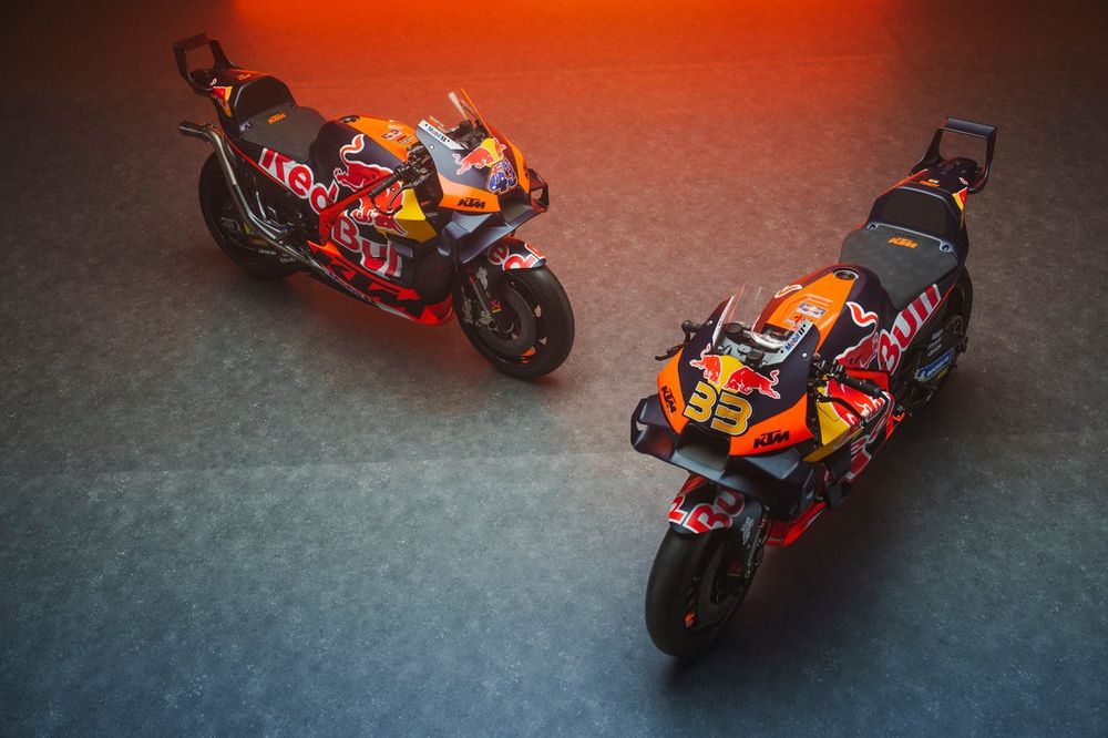 Bikes of Jack Miller, Brad Binder, Red Bull KTM Factory Racing