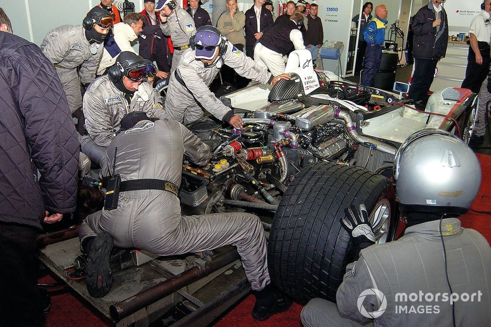 R8’s serviceability and
repairability changed the 
face of endurance racing