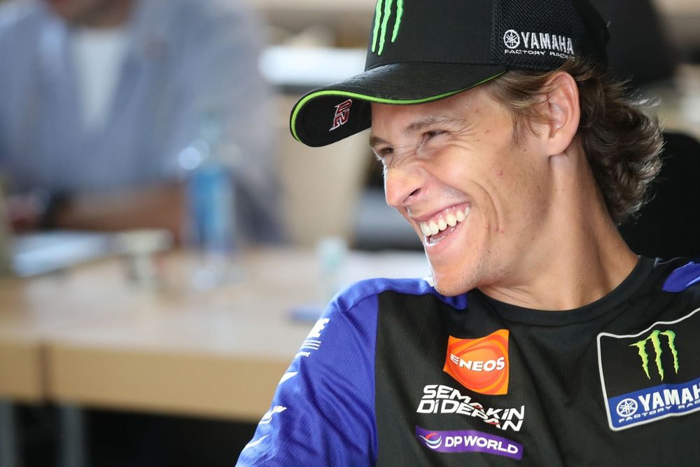 Fabio Quartararo retrouve le sourire au Sachsenring.
