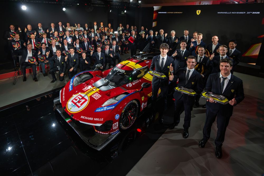Festa Premiazioni Ferrari GT ed Endurance