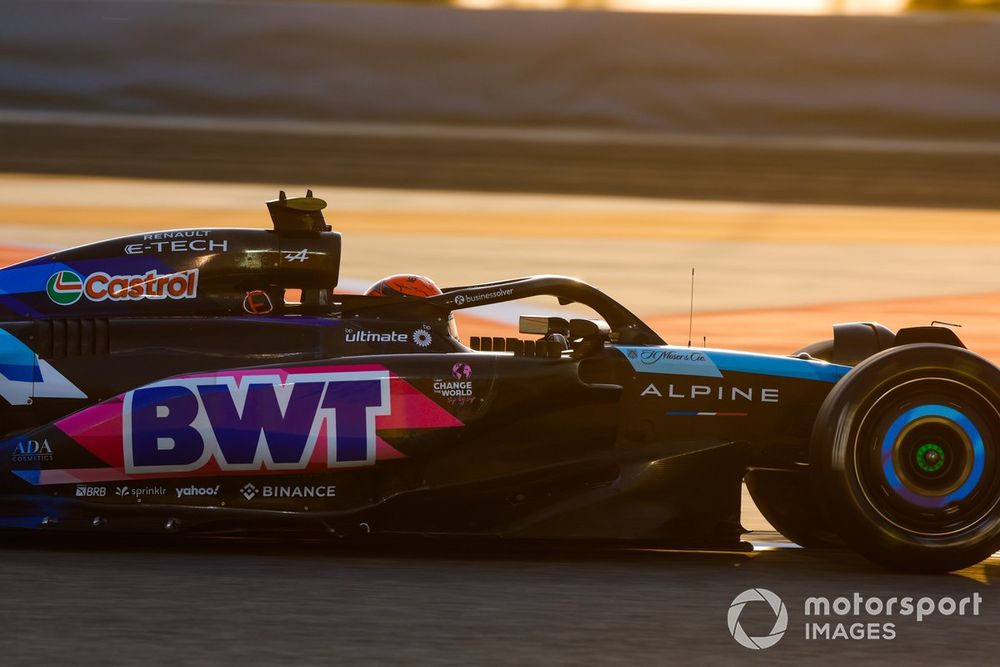 Alpine's test was rather underwhelming even without major reliability worries