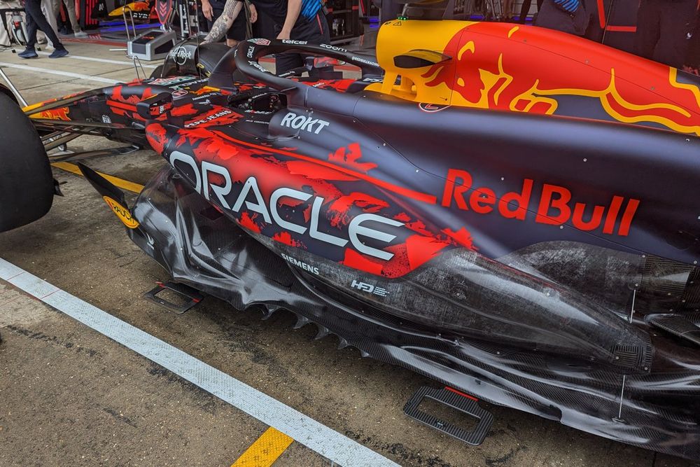 Red Bull Racing RB20 technical detail