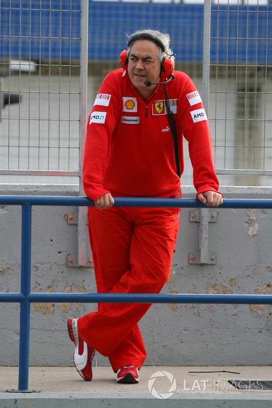 Luigi Mazzola, Gerente de equipo de pruebas de Ferrari