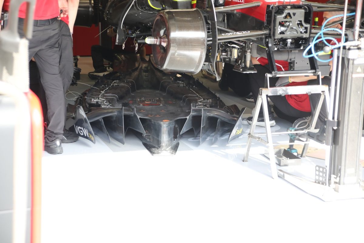 Ferrari SF-25 the new disassembled fund