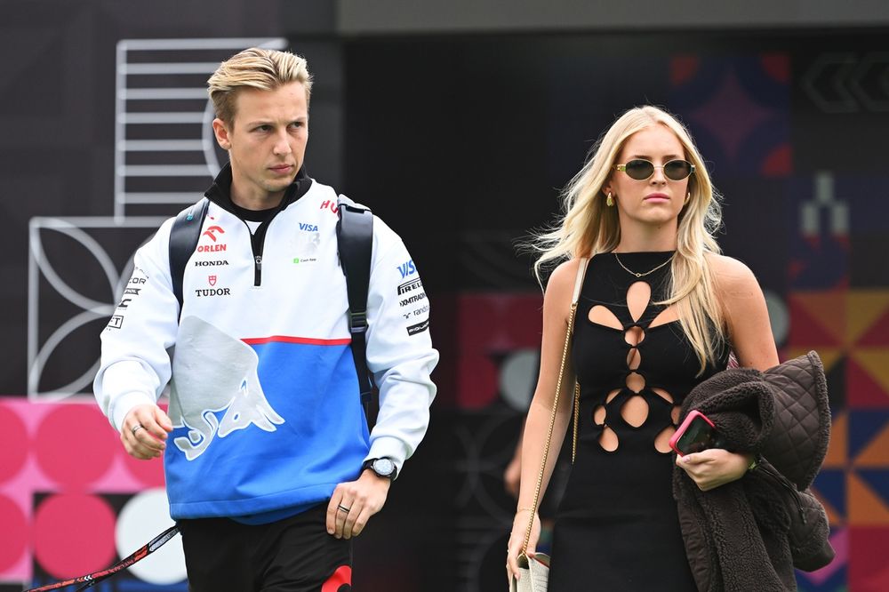 Liam Lawson, RB F1 Team, Hannah St. John