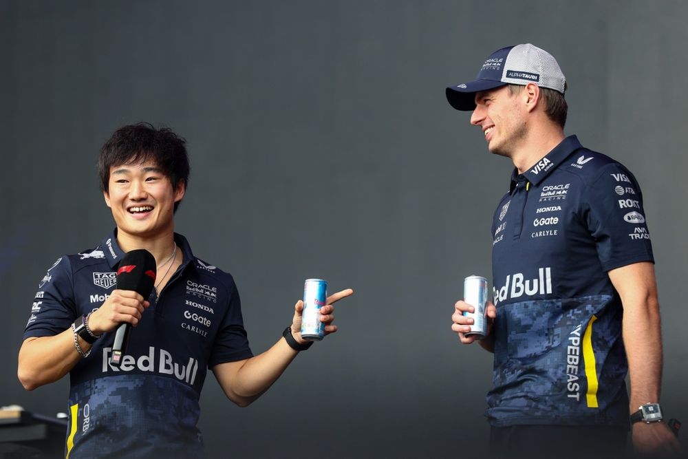Max Verstappen, Red Bull Racing, Yuki Tsunoda, Red Bull Racing Team