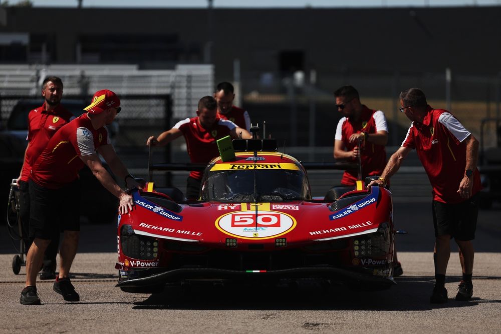 #50 Ferrari AF Corse Ferrari 499P: Antonio Fuoco, Miguel Molina, Nicklas Nielsen