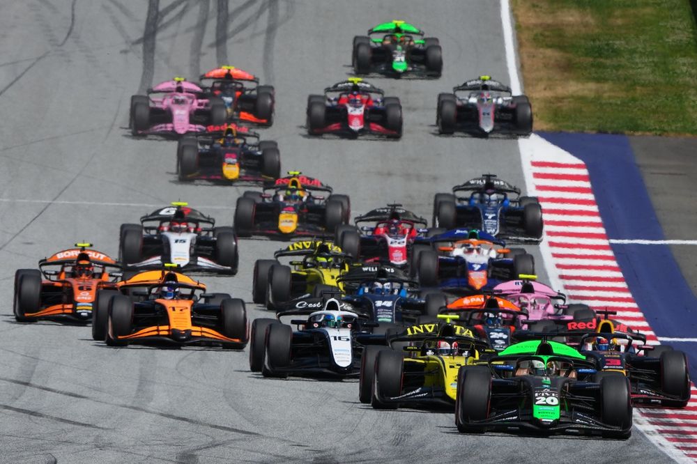 La partenza della Sprint Race