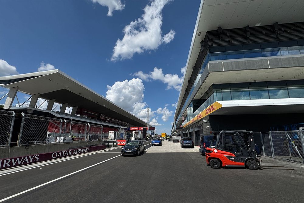 Paddock Hungaroring 