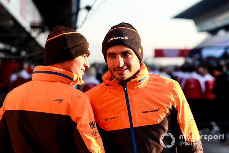Carlos Sainz, McLaren ve Lando Norris, McLaren
