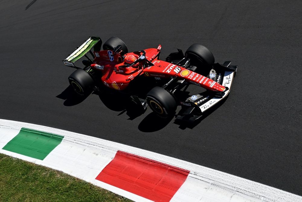 F1 Italian GP: Leclerc heads Ferrari 1-2 in opening practice
