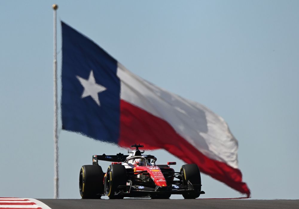 F1 United States GP: Leclerc pips Antonelli to top FP2 while McLaren struggles