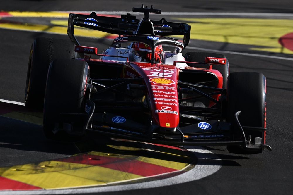 Ferrari appear to be off the pace of Mercedes