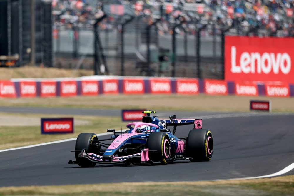 Franco Colapinto, Alpine, durante la FP3 del GP de Jap&oacute;n.