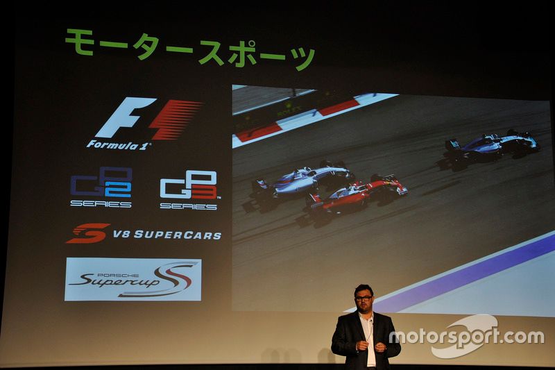 2016年のDAZNローンチ記者会見