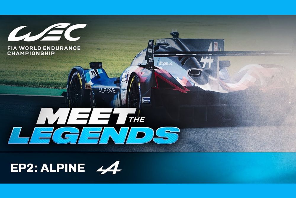 WEC - Meet the Legends: Alpine
