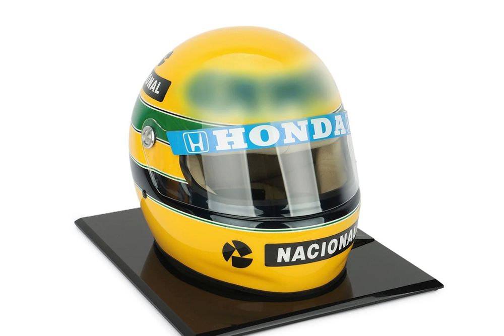 Ayrton Senna 1987 Replica Helm (Officieel gelicenseerd)