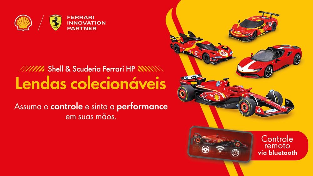 Lendas Colecionáveis Shell Ferrari