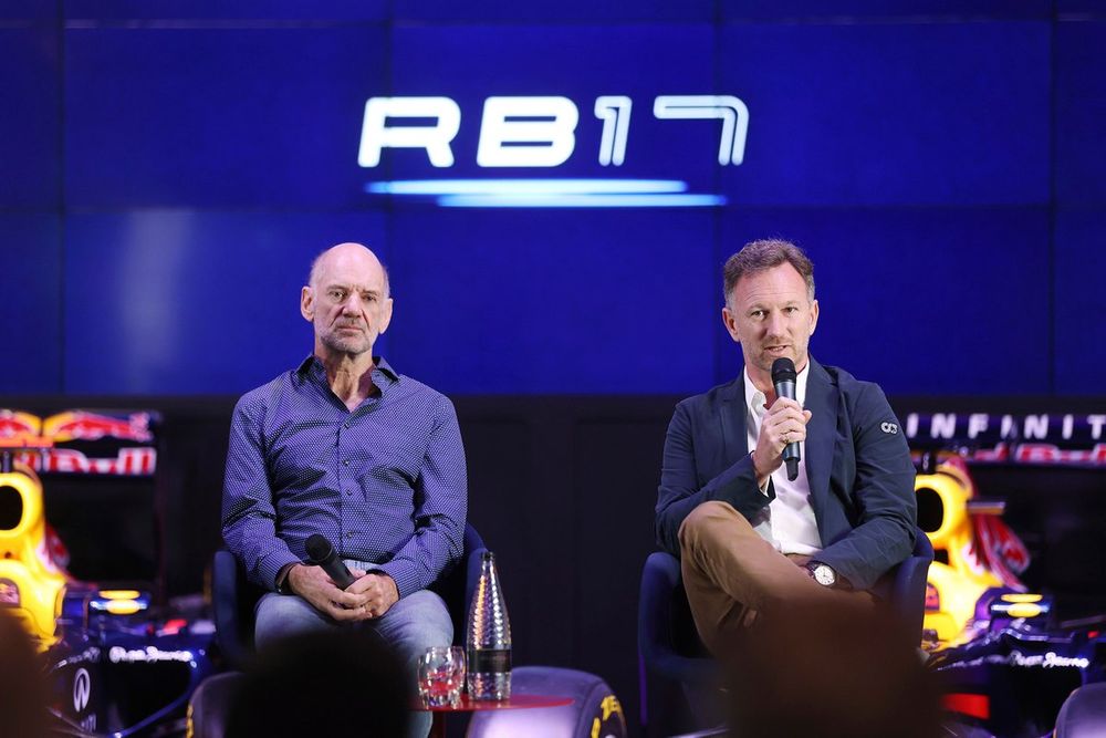 Adrian Newey, Chief Technical Officer Red Bull Racing, Christian Horner, Team principal Red Bull Racing