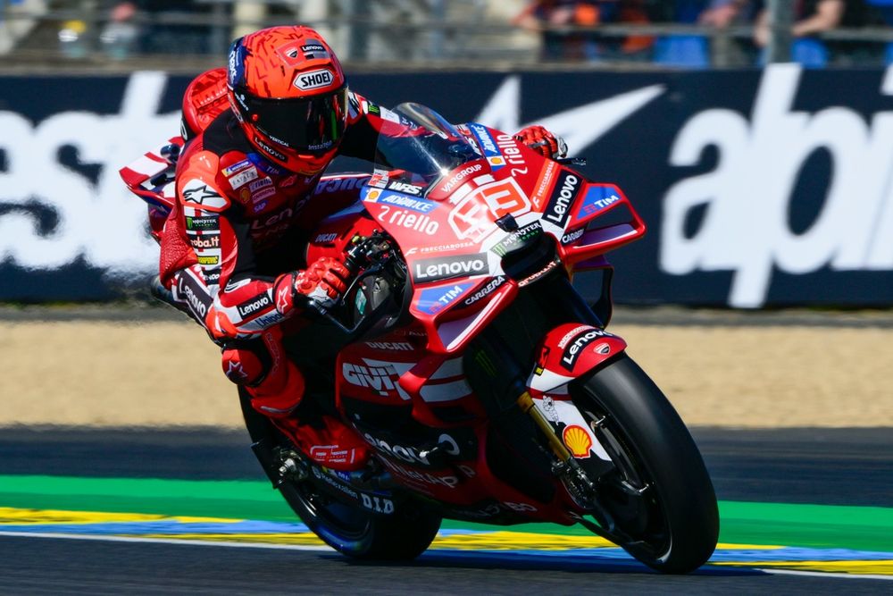 Marc Márquez n'a pas la même Ducati que les autres pilotes de la marque.